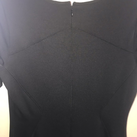 NWOT 4P Ann Taylor Regal Black Dress - Picture 6 of 8